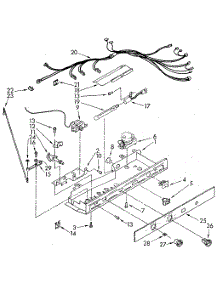 Control parts for Kenmore Refrigerator 106.8590533 (1068590533, 106 8590533) from AppliancePartsPros.com