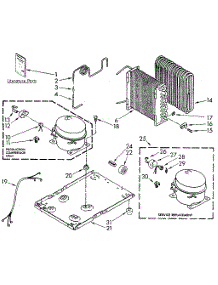 Unit parts for Kenmore Heat Pump System 106.859151 (106859151, 106 859151) from AppliancePartsPros.com