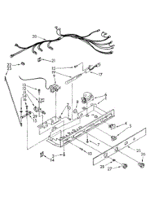 Control parts for Kenmore Refrigerator 106.8592482 (1068592482, 106 8592482) from AppliancePartsPros.com