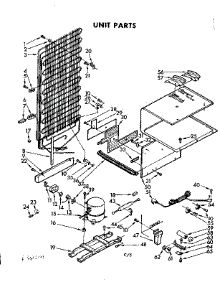 Unit Parts parts for Kenmore Refrigerator 106.8602081 (1068602081, 106 8602081) from AppliancePartsPros.com