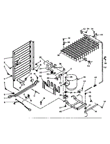 Unit Parts parts for Kenmore Refrigerator 106.T14ES1 (106T14ES1, 106 T14ES1) from AppliancePartsPros.com