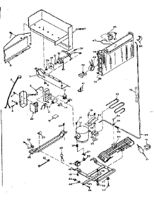 Unit Parts parts for Kenmore Refrigerator 106.T14GL3 (106T14GL3, 106 T14GL3) from AppliancePartsPros.com