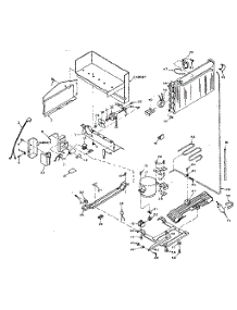Unit Parts parts for Kenmore Refrigerator 106.T16GL (106T16GL, 106 T16GL) from AppliancePartsPros.com