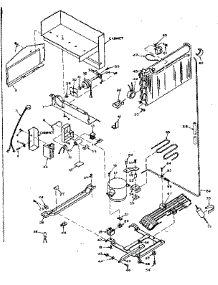 Unit Parts parts for Kenmore Refrigerator 106.T16GL1 (106T16GL1, 106 T16GL1) from AppliancePartsPros.com