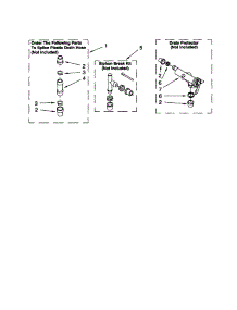 Water System parts for Kenmore Washer 110.12202100 (11012202100, 110 12202100) from AppliancePartsPros.com