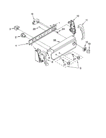 Control Panel parts for Kenmore Washer 110.13202200 (11013202200, 110 13202200) from AppliancePartsPros.com