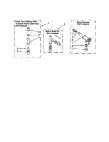Water System parts for Kenmore Washer 110.14112300 (11014112300, 110 14112300) from AppliancePartsPros.com