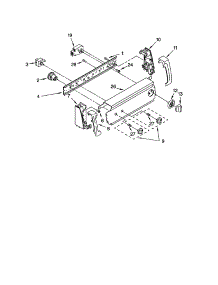 Control Panel parts for Kenmore Washer 110.14212200 (11014212200, 110 14212200) from AppliancePartsPros.com
