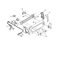Control Panel parts for Kenmore Washer 110.14222300 (11014222300, 110 14222300) from AppliancePartsPros.com
