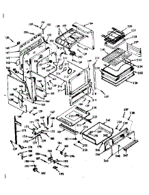 Body Section parts for Kenmore Range 103.9337000 (1039337000, 103 9337000) from AppliancePartsPros.com