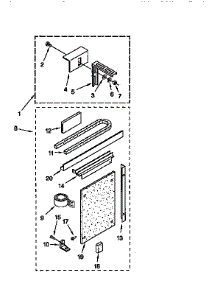 Installation parts for Kenmore Air Conditioner 106.77109790 (10677109790, 106 77109790) from AppliancePartsPros.com