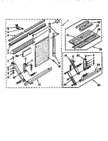 Installation parts for Kenmore Air Conditioner 106.77299790 (10677299790, 106 77299790) from AppliancePartsPros.com