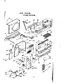 Air Flow Parts parts for Kenmore Heat Pump System 106.7751290 (1067751290, 106 7751290) from AppliancePartsPros.com