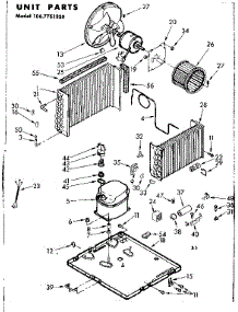 Unit Parts parts for Kenmore Heat Pump System 106.7751320 (1067751320, 106 7751320) from AppliancePartsPros.com