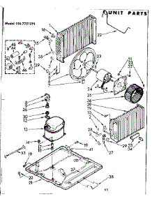 Unit Parts parts for Kenmore Heat Pump System 106.7751391 (1067751391, 106 7751391) from AppliancePartsPros.com