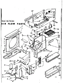 Air Flow Parts parts for Kenmore Heat Pump System 106.7751391 (1067751391, 106 7751391) from AppliancePartsPros.com