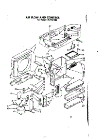 Air Flow Parts parts for Kenmore Heat Pump System 106.7751392 (1067751392, 106 7751392) from AppliancePartsPros.com