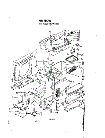 Air Flow Parts parts for Kenmore Heat Pump System 106.7751393 (1067751393, 106 7751393) from AppliancePartsPros.com