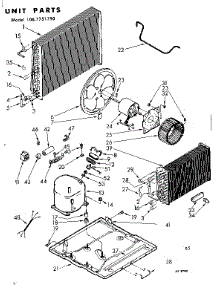 Unit Parts parts for Kenmore Heat Pump System 106.7751790 (1067751790, 106 7751790) from AppliancePartsPros.com