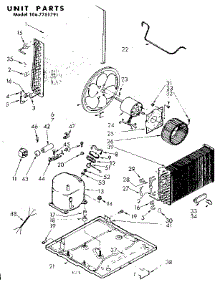 Unit Parts parts for Kenmore Heat Pump System 106.7751791 (1067751791, 106 7751791) from AppliancePartsPros.com