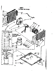 Unit Parts parts for Kenmore Heat Pump System 106.7761290 (1067761290, 106 7761290) from AppliancePartsPros.com
