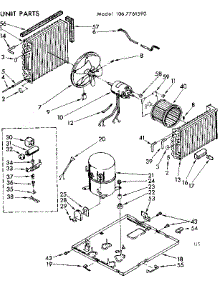Unit Parts parts for Kenmore Heat Pump System 106.7761590 (1067761590, 106 7761590) from AppliancePartsPros.com