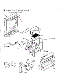 Air Flow And Control Parts parts for Kenmore Heat Pump System 106.7761810 (1067761810, 106 7761810) from AppliancePartsPros.com
