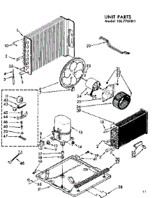 Unit Parts parts for Kenmore Heat Pump System 106.7761811 (1067761811, 106 7761811) from AppliancePartsPros.com