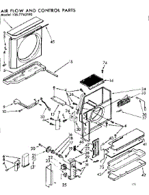 Air Flow & Control Parts parts for Kenmore Heat Pump System 106.7762190 (1067762190, 106 7762190) from AppliancePartsPros.com