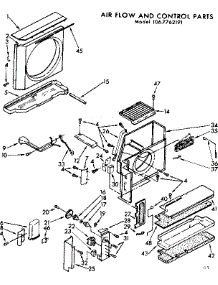 Air Flow And Control Parts parts for Kenmore Heat Pump System 106.7762191 (1067762191, 106 7762191) from AppliancePartsPros.com