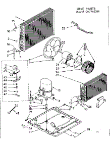 Unit Parts parts for Kenmore Heat Pump System 106.7762280 (1067762280, 106 7762280) from AppliancePartsPros.com