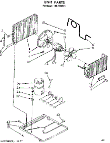 Unit Parts parts for Kenmore Heat Pump System 106.7770581 (1067770581, 106 7770581) from AppliancePartsPros.com