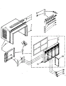 Cabinet Parts parts for Kenmore Heat Pump System 106.7770681 (1067770681, 106 7770681) from AppliancePartsPros.com