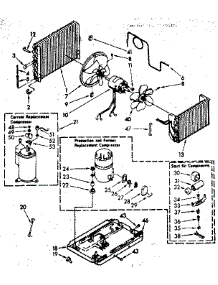 Unit Parts parts for Kenmore Heat Pump System 106.7770710 (1067770710, 106 7770710) from AppliancePartsPros.com
