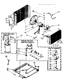 Unit Parts parts for Kenmore Heat Pump System 106.7770980 (1067770980, 106 7770980) from AppliancePartsPros.com