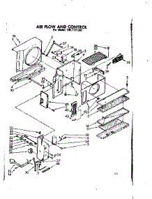 Air Flow Parts parts for Kenmore Heat Pump System 106.7771291 (1067771291, 106 7771291) from AppliancePartsPros.com