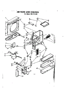 Air Flow And Control Parts parts for Kenmore Heat Pump System 106.7771490 (1067771490, 106 7771490) from AppliancePartsPros.com
