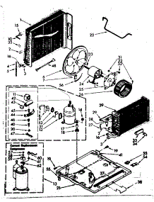 Unit Parts parts for Kenmore Heat Pump System 106.7771491 (1067771491, 106 7771491) from AppliancePartsPros.com