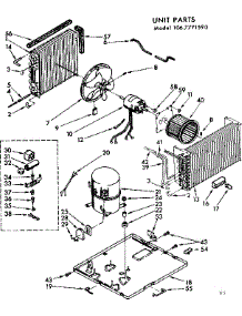 Unit Parts parts for Kenmore Heat Pump System 106.7771590 (1067771590, 106 7771590) from AppliancePartsPros.com