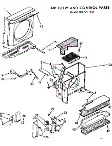Air Flow And Control Parts parts for Kenmore Heat Pump System 106.7771812 (1067771812, 106 7771812) from AppliancePartsPros.com