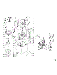 Machine Sub-Assembly parts for Kenmore Washer 110.6104560 (1106104560, 110 6104560) from AppliancePartsPros.com
