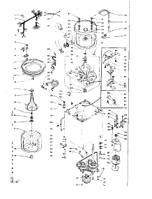Machine Sub-Assembly parts for Kenmore Washer 110.6104570 (1106104570, 110 6104570) from AppliancePartsPros.com