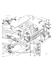 Top And Console Assembly parts for Kenmore Washer 110.6104700 (1106104700, 110 6104700) from AppliancePartsPros.com
