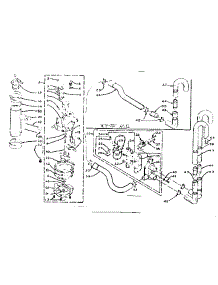 Water System parts for Kenmore Washer 110.6104700 (1106104700, 110 6104700) from AppliancePartsPros.com