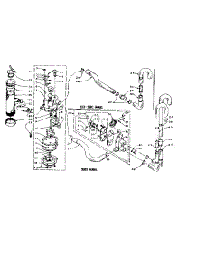 Water System parts for Kenmore Washer 110.6105520 (1106105520, 110 6105520) from AppliancePartsPros.com