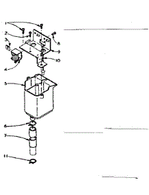 Dispenser Assembly parts for Kenmore Washer 110.6105750 (1106105750, 110 6105750) from AppliancePartsPros.com