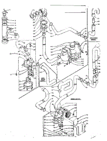 Water System parts for Kenmore Washer 110.6105860 (1106105860, 110 6105860) from AppliancePartsPros.com