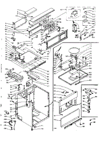 Machine Sub-Assembly parts for Kenmore Dryer 110.6107803 (1106107803, 110 6107803) from AppliancePartsPros.com