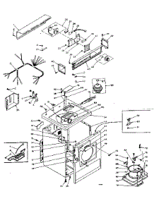 Machine Sub-Assembly parts for Kenmore Dryer 110.6108710 (1106108710, 110 6108710) from AppliancePartsPros.com