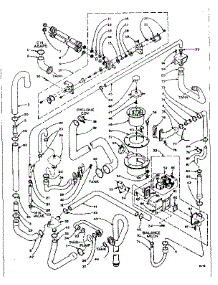 Water System parts for Kenmore Washer Dryer Combo 110.6109100 (1106109100, 110 6109100) from AppliancePartsPros.com